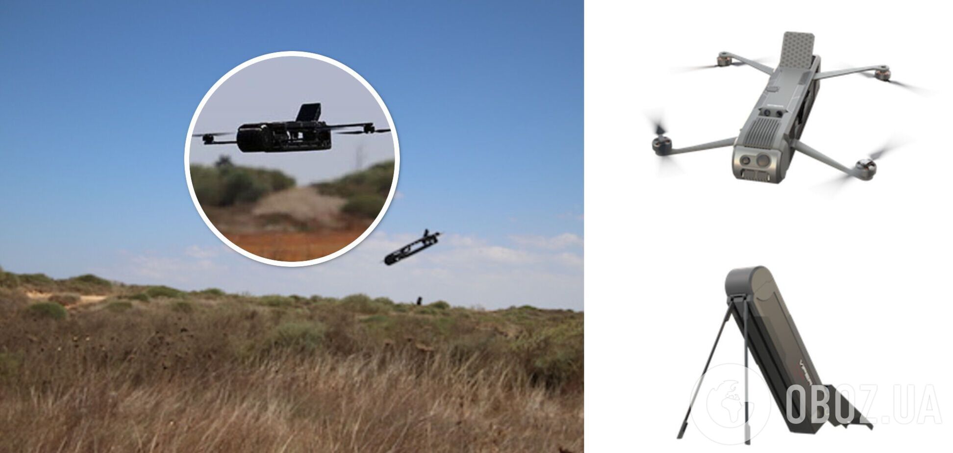 В Ізраїлі презентували новий дрон-камікадзе Viper, який здатний атакувати цілі за межами прямої видимості. Фото