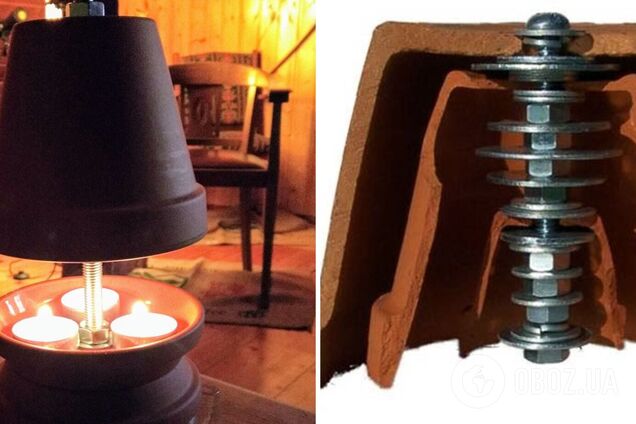 Як зробити свічковий обігрівач власноруч: цей гаджет допоможе зігрітися у холодні вечори