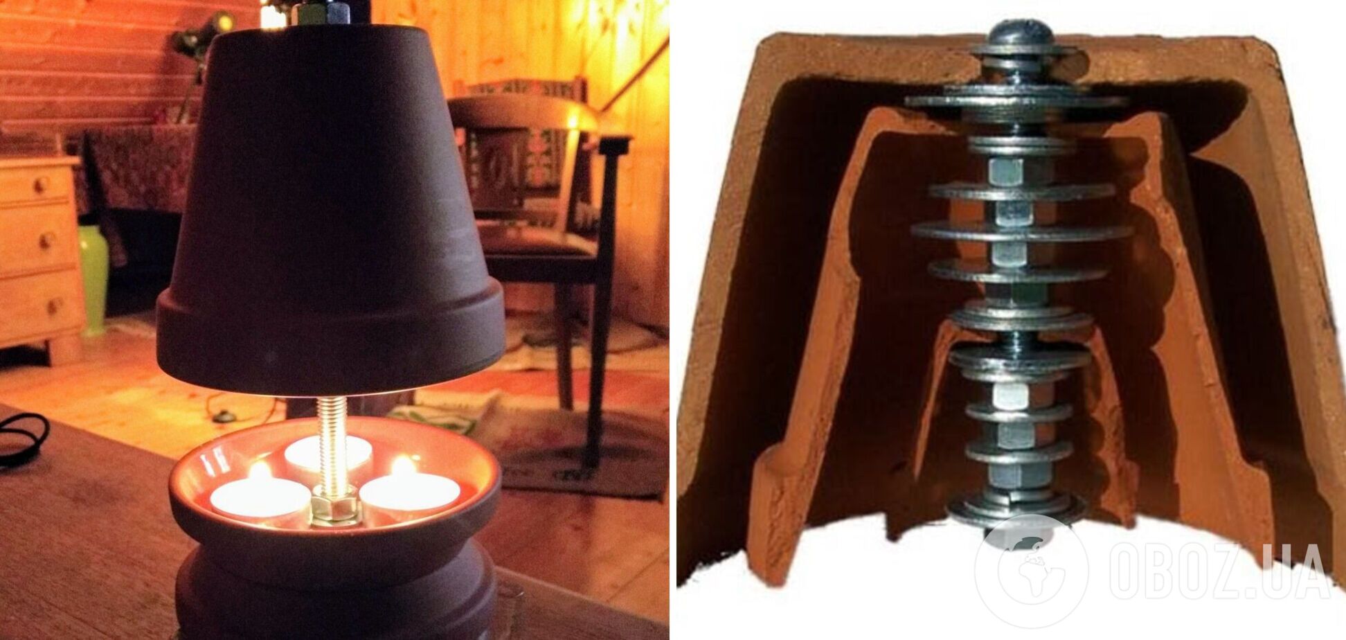 Як зробити свічковий обігрівач власноруч: цей гаджет допоможе зігрітися у холодні вечори