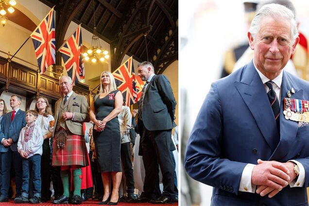 Король Чарльз III встретился с украинскими беженцами в Шотландии. Фото