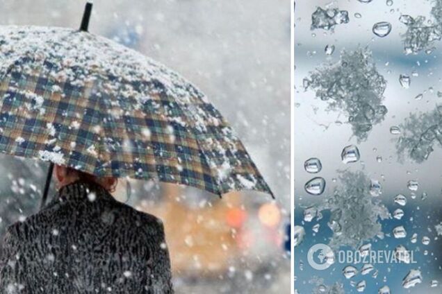 На Україну насувається циклон, який принесе мокрий сніг: коли чекати погіршення погоди
