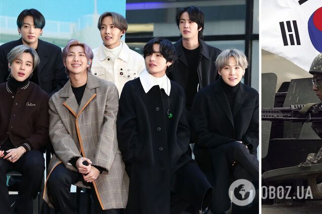 Найвідоміший південнокорейський гурт BTS мобілізували: коли прогнозують возз'єднання
