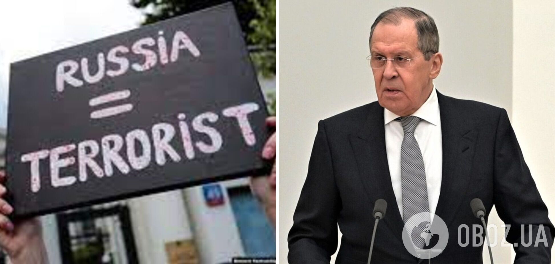 Лавров поскаржився на утиски росіян за кордоном і заговорив про розрив дипвідносин із Заходом