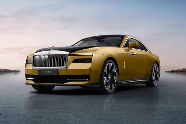 Rolls Royce показав перший серійний електромобіль Spectre