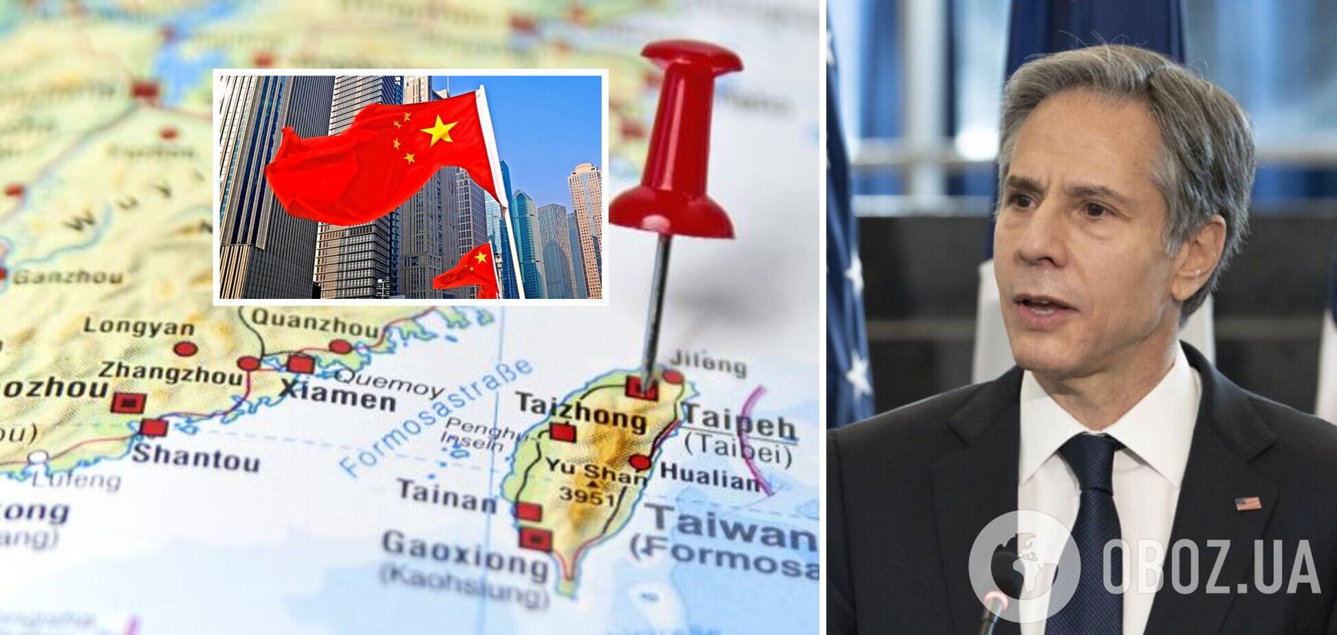 Китай вирішив захопити Тайвань у більш короткий термін, ніж планував, – Блінкен