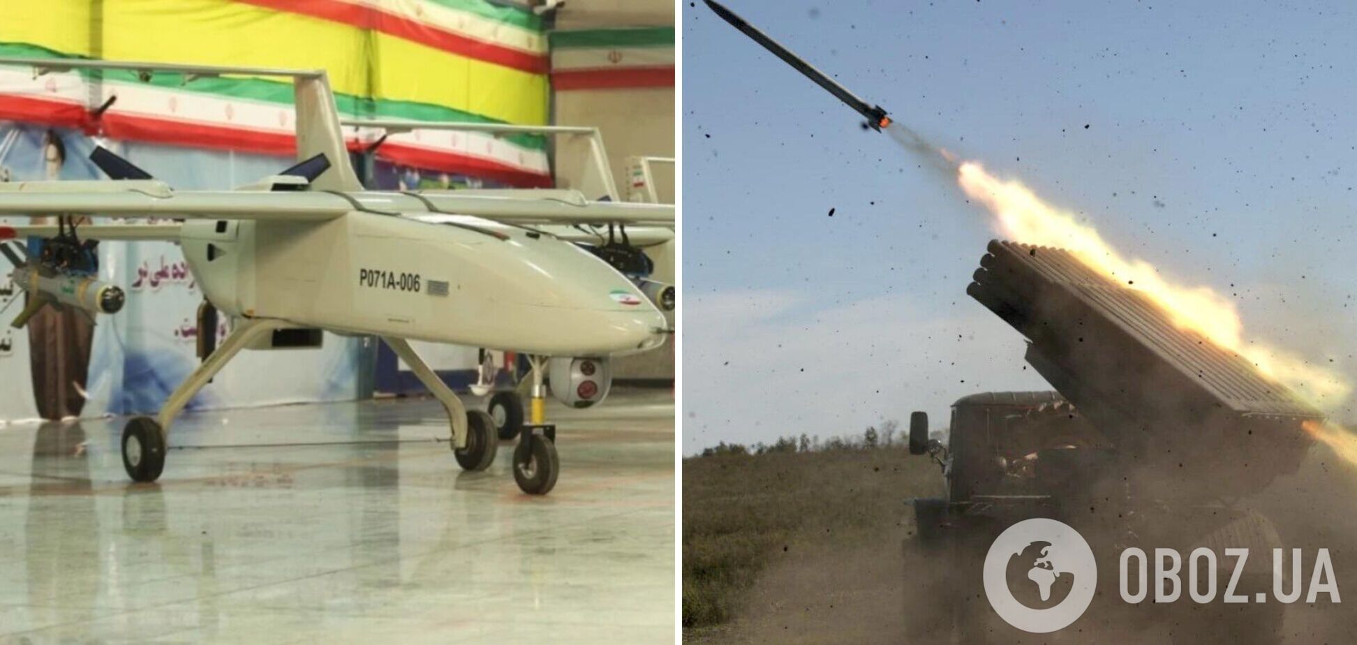 В сети показали иранский дрон Mohajer-6, который недавно затрофеили ВСУ. Фото