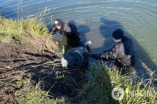 Для розмінування залучили водолазів-саперів