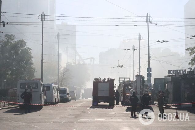 Улица была перекрыта с 17 октября