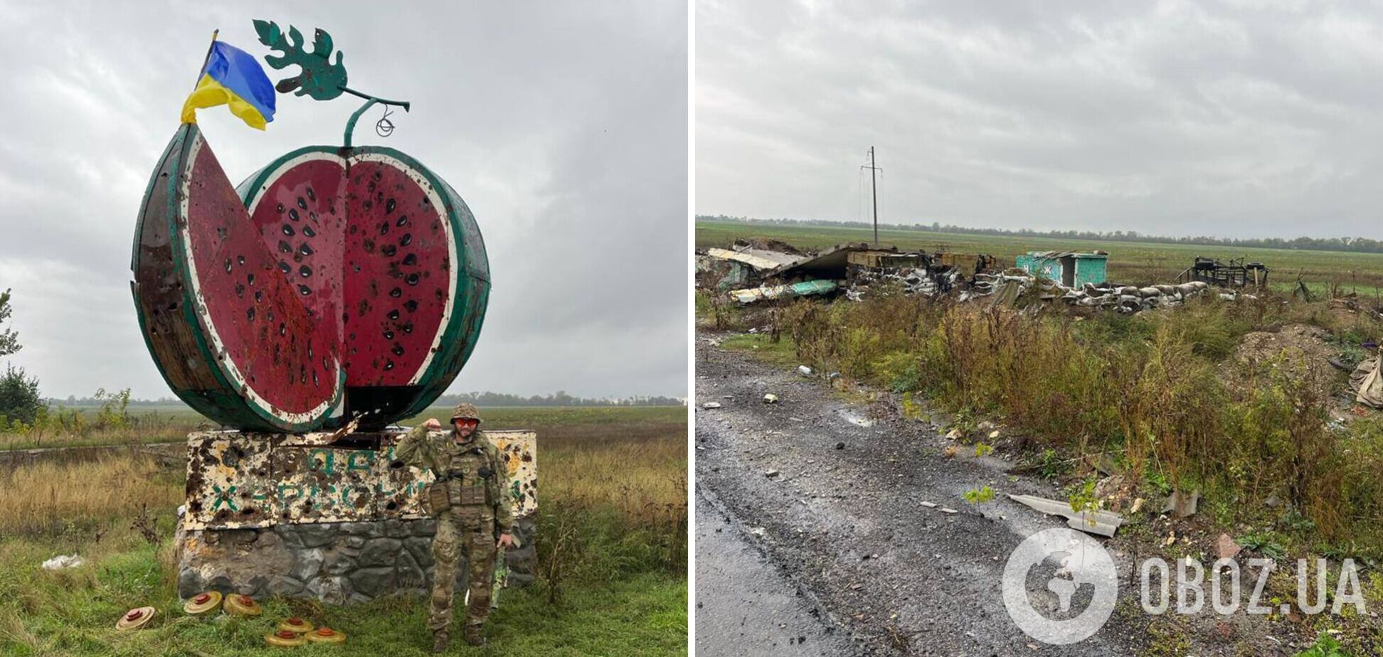 Защитники Украины показали разбитые позиции россиян в Херсонской области