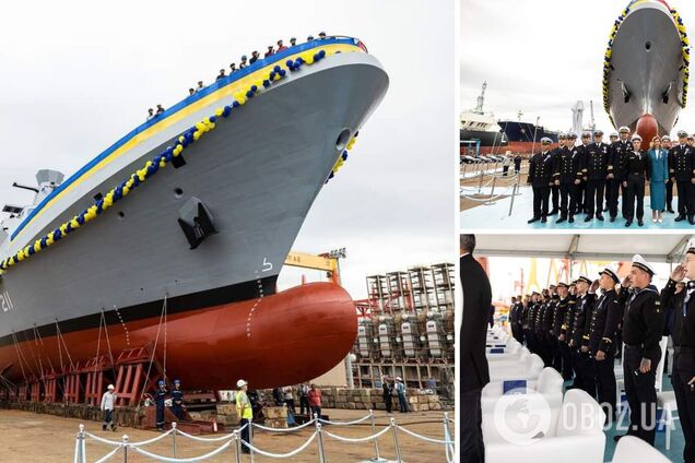 У Туреччині спустили на воду корвет, що служитиме ВМС України