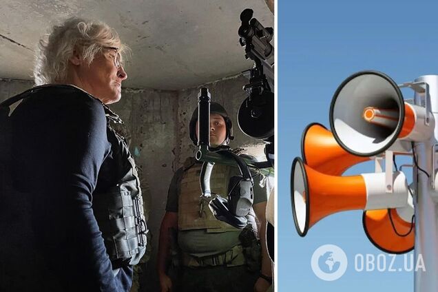 Министру обороны Германии Ламбрехт пришлось дважды прятаться в укрытии в Одессе из-за ударов РФ с моря