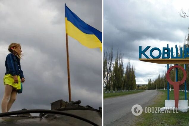 З прапором у руках: як жителі Харківщини зустрічали українських захисників після окупації. Відео