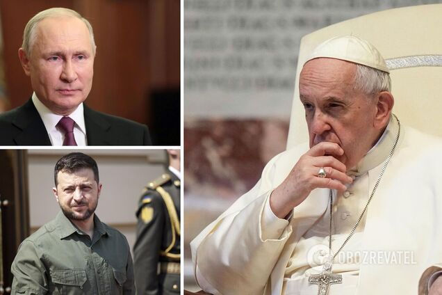 Папа Римский призвал Путина и Зеленского прекратить войну из-за нового витка эскалации