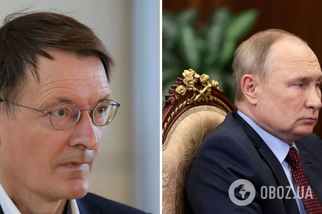 Глава МОЗ Німеччини закликав боротися з Путіним, а не з його психотерапевтами