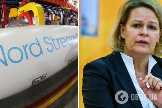 Фазер заявила, що Німеччина, Данія та Швеція створюють слідчу групу з підриву 'Північних потоків'