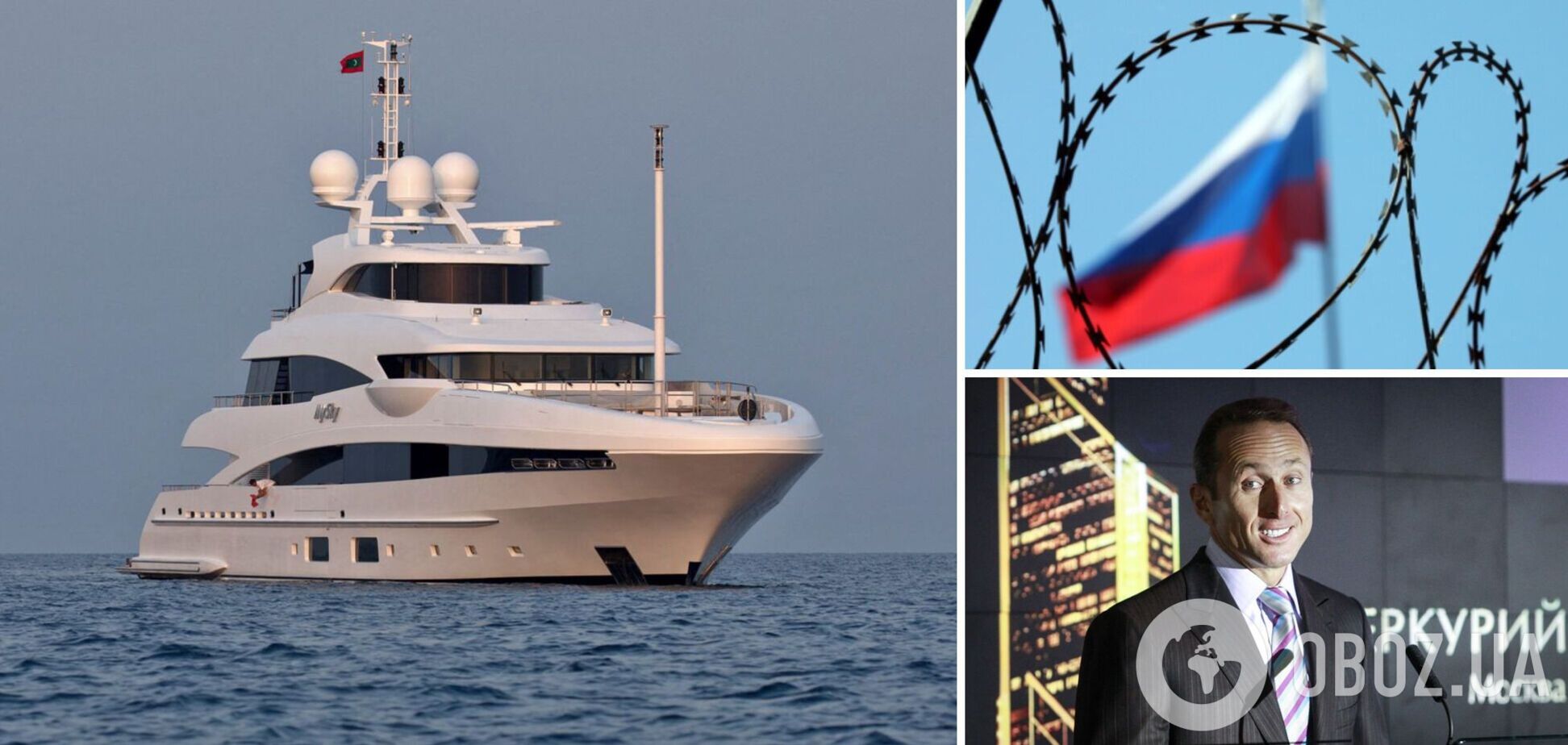 Яхта подсанкционного российского олигарха Кесаева выставлена ​​на продажу