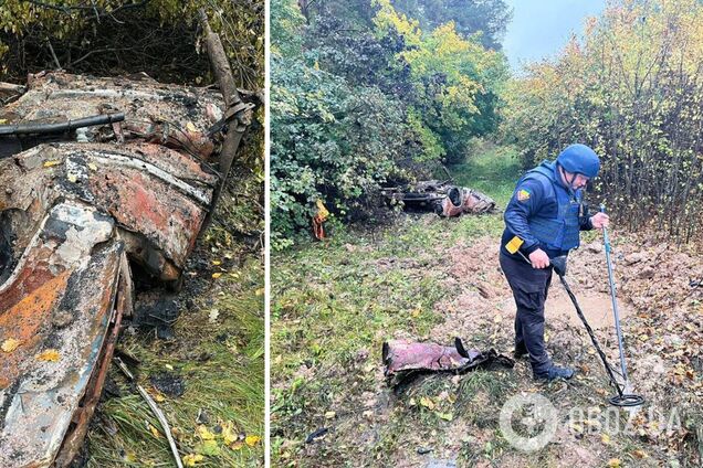 На Чернігівщині на міні підірвалося авто з грибниками: загинуло четверо. Фото
