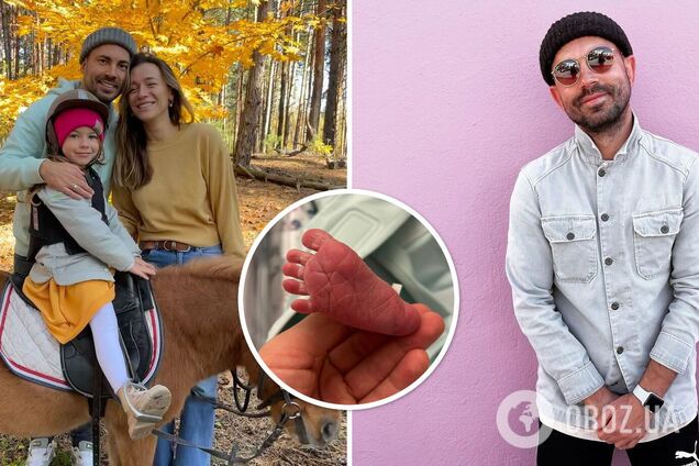 Андрій Бєдняков став батьком удруге. Перше фото малюка