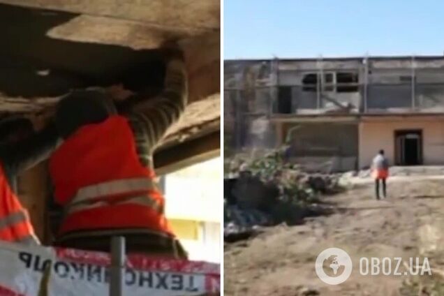 Оккупанты в разбомбленном Мариуполе, где местные жители на грани выживания, готовят гостиницу для россиян. Видео