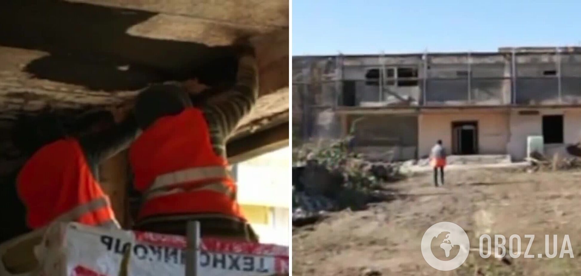 Оккупанты в разбомбленном Мариуполе, где местные жители на грани выживания, готовят гостиницу для россиян. Видео