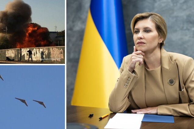 Зеленская вспомнила, каким для ее семьи было утро в день атаки Киева дронами-камикадзе: откладывать жизнь — это поддаться террору
