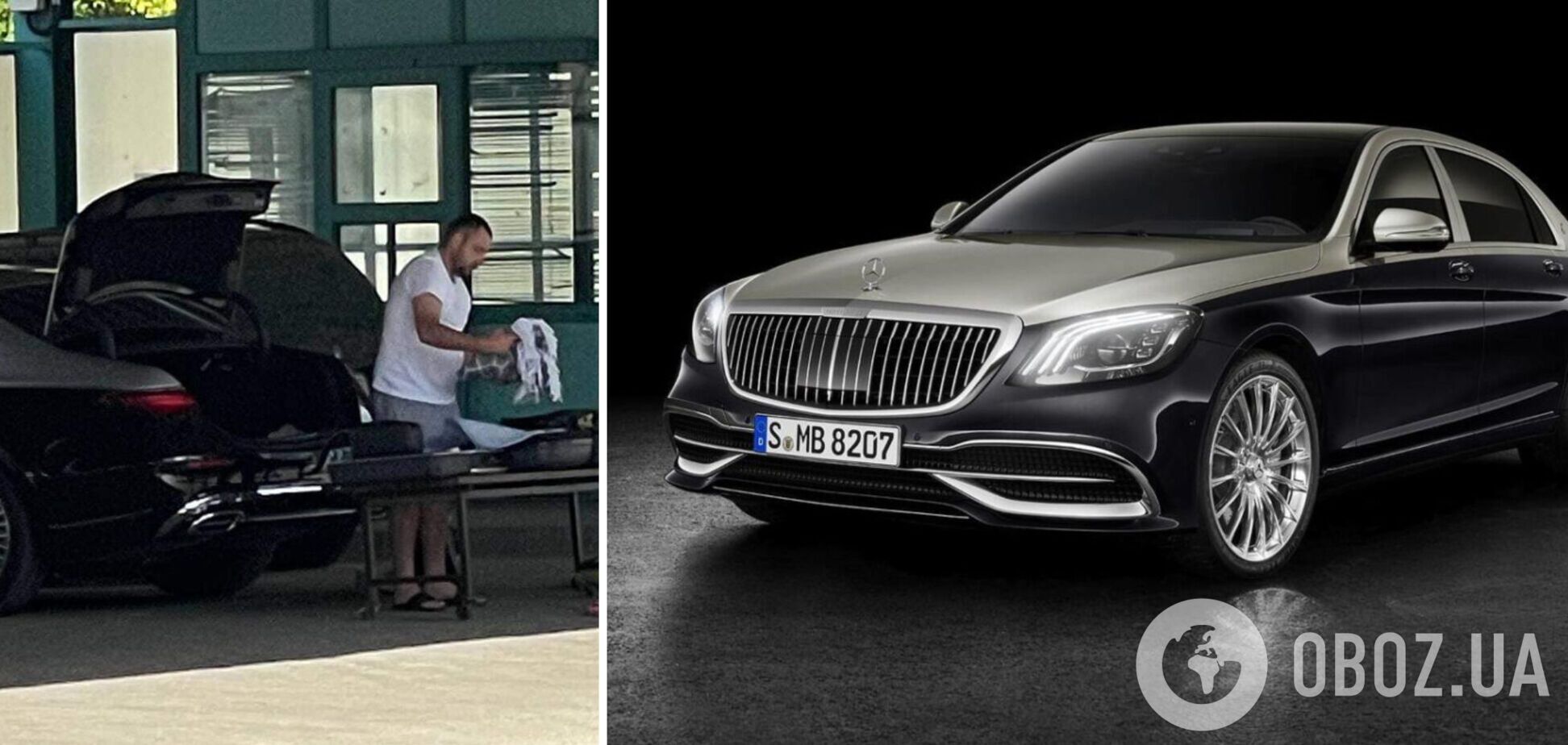В Украине разгорелся скандал из-за поездки сына чиновника из Харьковщины на Maybach за 'гуманитаркой'