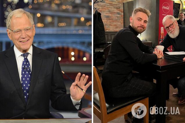 В Україну приїхав Девід Леттерман: легендарного американського гумориста та ведучого помітили на підпільному стендапі