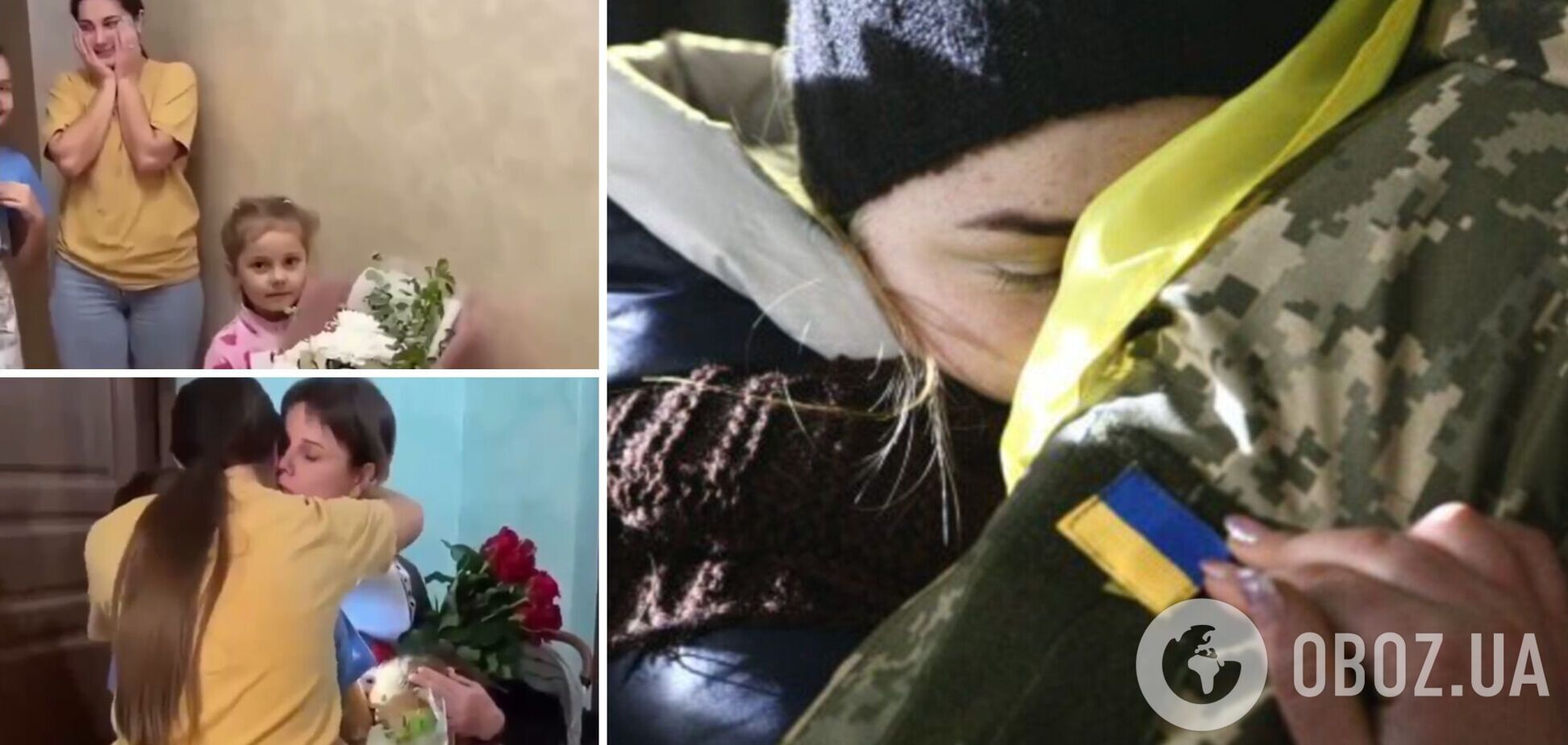 Обійми і сльози: у мережу потрапили зворушливі кадри зустрічі захисниці 'Азовсталі'  із рідними після 5 місяців полону. Відео 