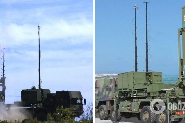 Зенитный ракетный комплекс IRIS-T уже сбивает российские ракеты