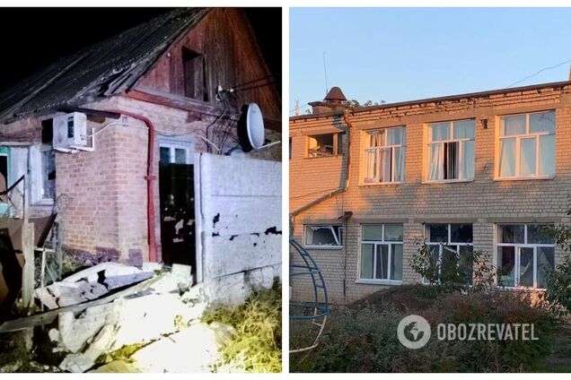 Оккупанты ночью нанесли ракетные удары по селу на Запорожье и обстреляли Днепропетровщину. Фото