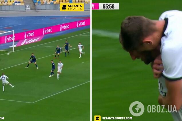 Украинский футболист забил фантастический гол, 'обманув' законы физики. Видео