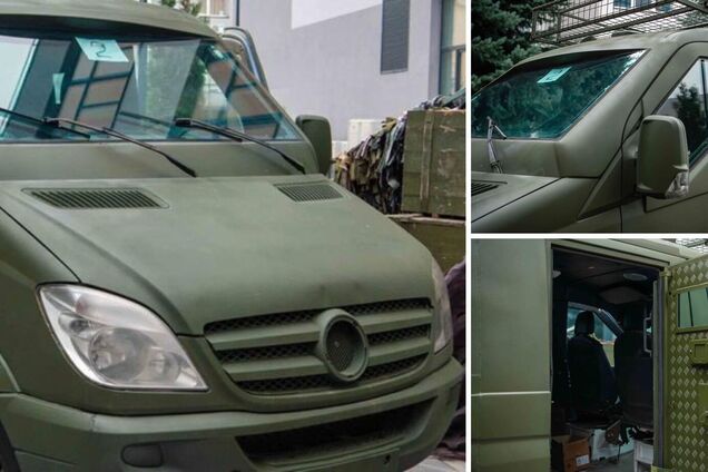 Увеличит количество 'бавовны': Порошенко передал разведчикам Нацгвардии бронемашину