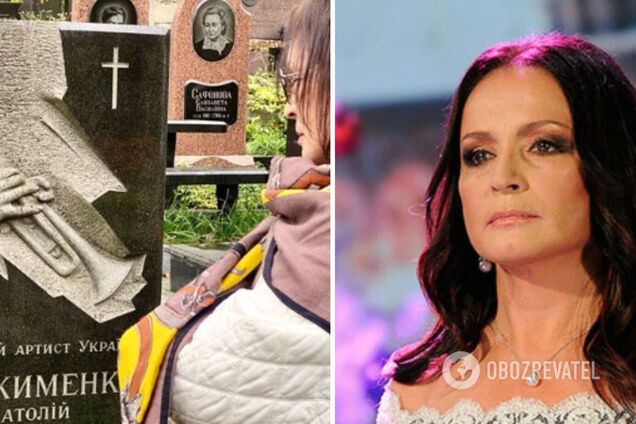 София Ротару засветилась в Киеве на Байковом кладбище в трагическую для ее семьи дату. Фото