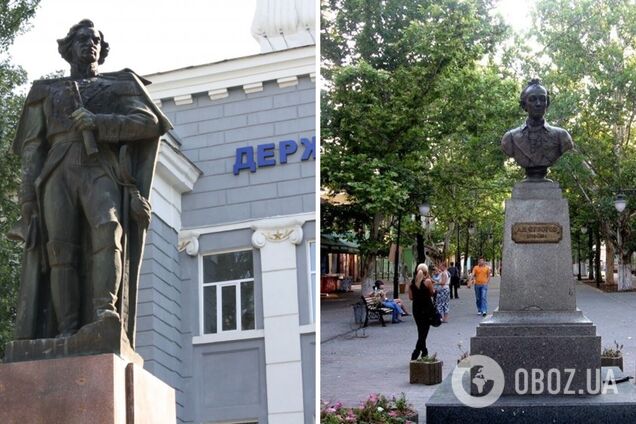 Оккупанты, убегая из Херсона, забрали с собой памятники Суворову и Ушакову. Фото