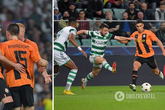 'Селтик' – 'Шахтер': результат и хронология матча Лиги чемпионов