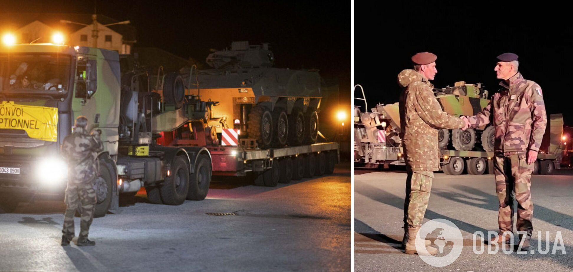 Контингент НАТО в Румунії підсилили бронетехнікою з Франції