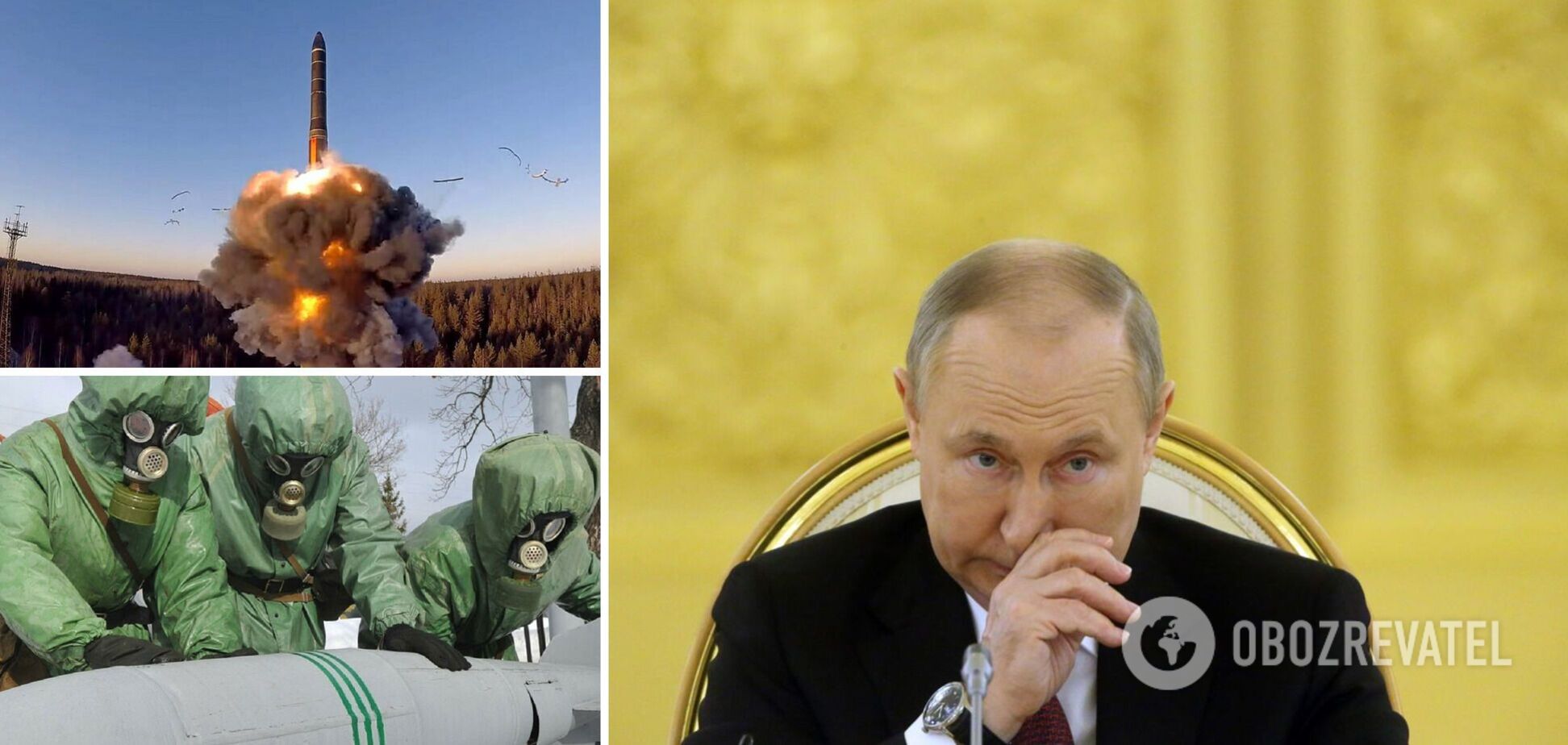 Путін спробував звинуватити Україну у планах використати 'брудну бомбу' і заговорив про зміни в світі