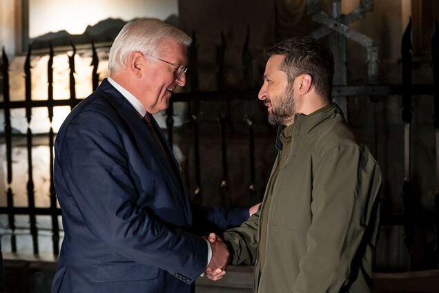 MARS II и ПВО, восстановление Черниговщины и противодействие РФ: Штайнмайер и Зеленский в Киеве провели первые переговоры. Фото и видео