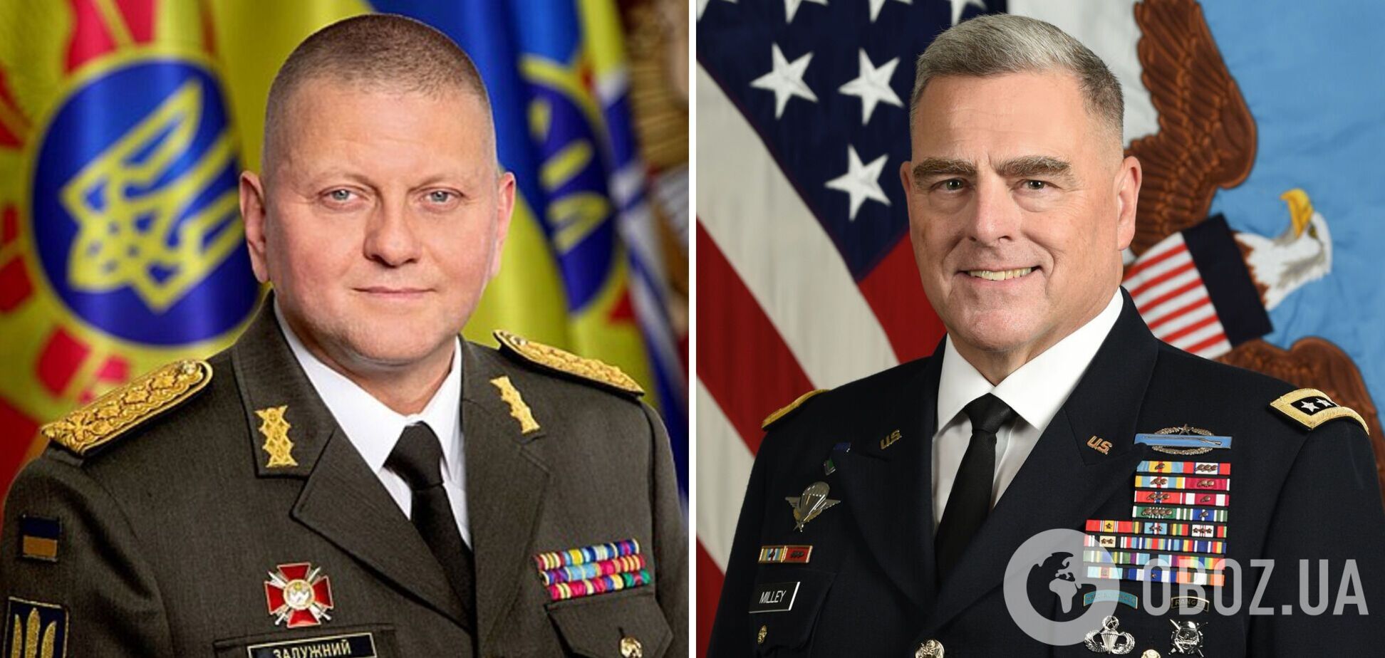 Залужный с генералом Милли обсудили российскую ложь о 'грязной бомбе' и наступление ВСУ на фронте