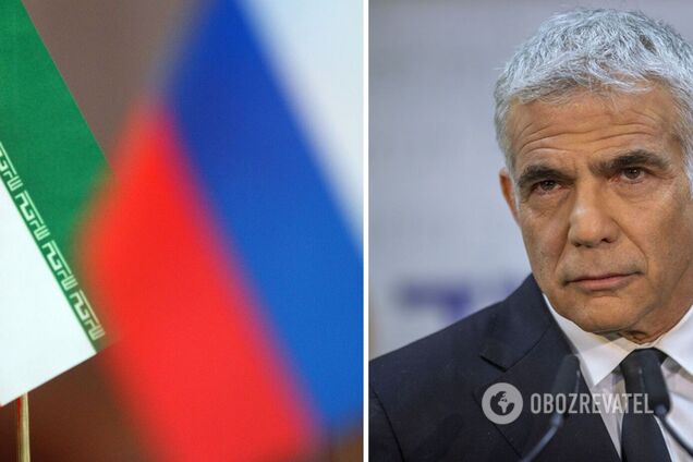 Израилю придется отреагировать на опасные связи Ирана и РФ, – премьер Лапид