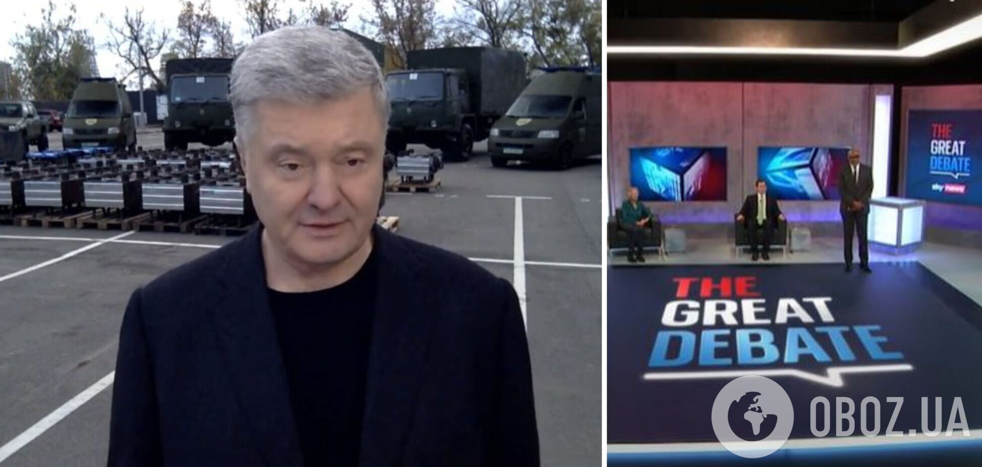 Порошенко призвал нового премьера Великобритании Сунака совершить первый визит в Киев