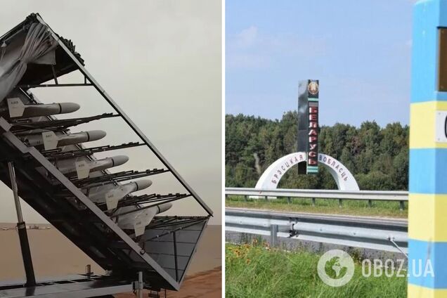 ЗМІ з'ясували, звідки в Білорусі здійснюють запуск дронів-камікадзе по Україні. Карта