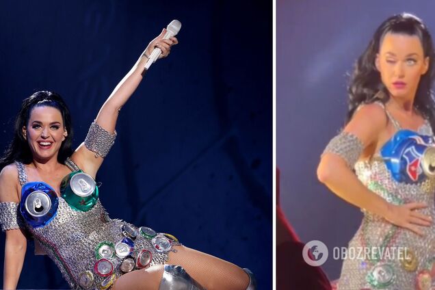 Око Кеті Перрі на концерті мимоволі закрилося: інцидент налякав шанувальників співачки. Відео