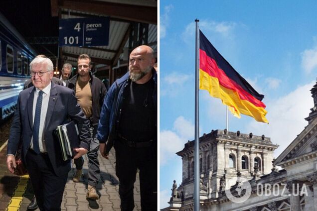 'Ви можете розраховувати на Німеччину': Штайнмаєр після прибуття в Київ звернувся до українського народу 