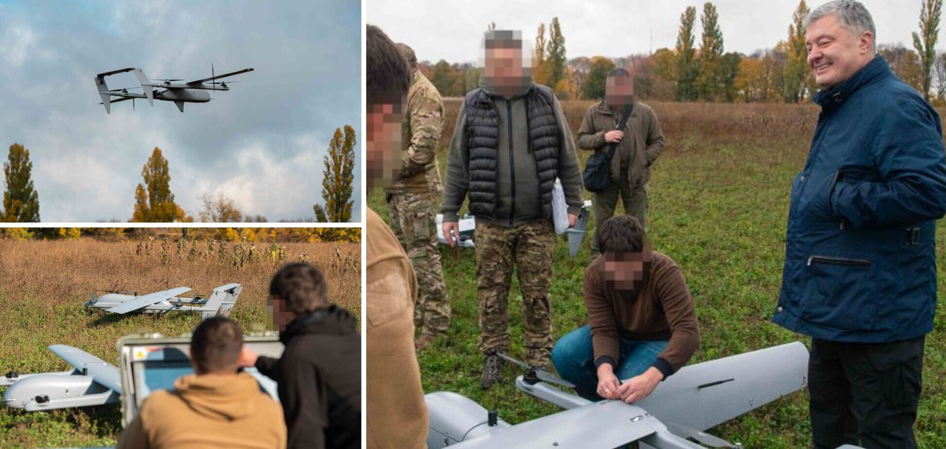 Порошенко: еще 2 комплекса дронов 'Глаза Арты' прошли испытания и уже скоро поступят бойцам. Фото