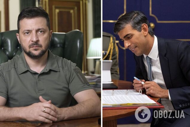 Зеленський та Сунак провели переговори