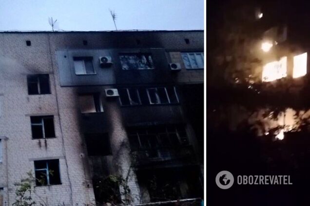 Оккупанты обстреляли Орехов и Преображенку на Запорожье, вспыхнули пожары: два человека погибли. Фото и видео