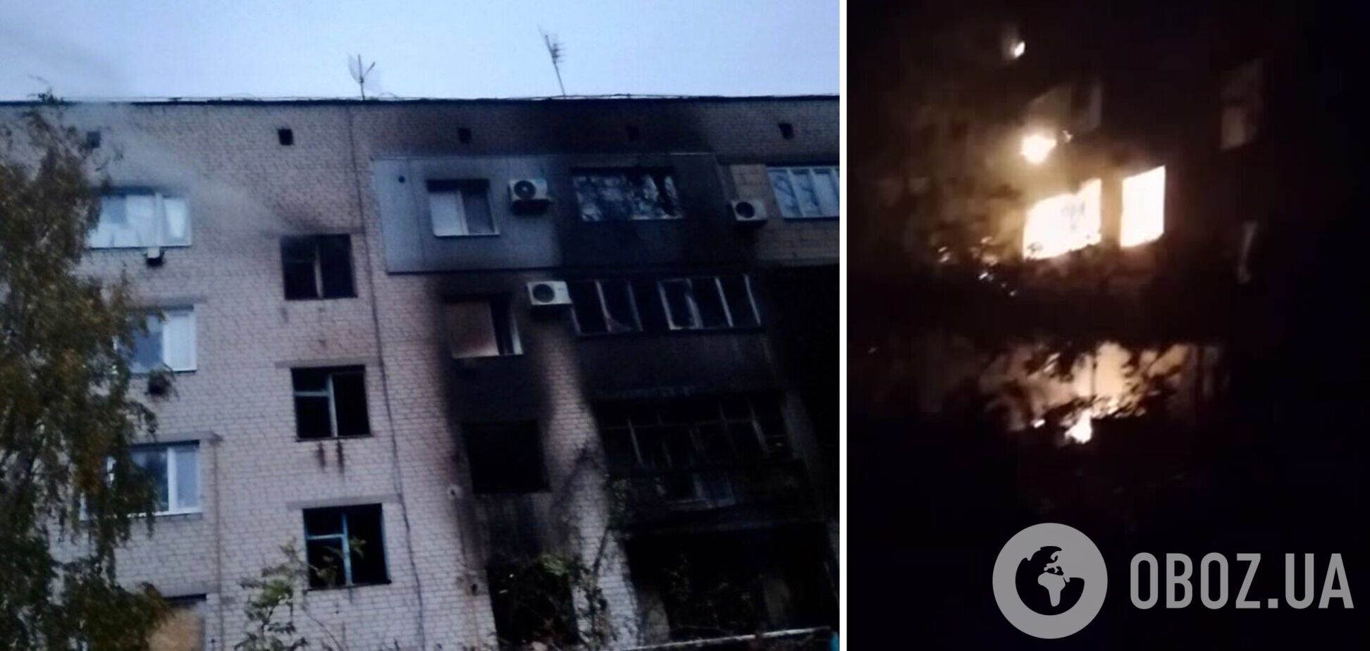 Оккупанты обстреляли Орехов и Преображенку на Запорожье, вспыхнули пожары: два человека погибли. Фото и видео