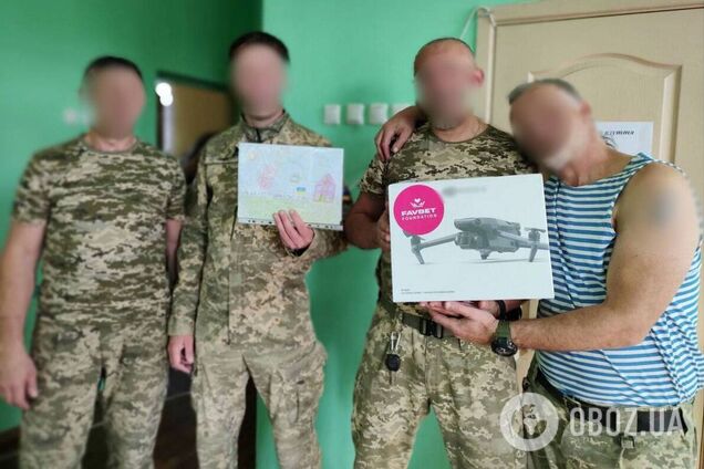 Favbet Foundation передали на фронт ще 5 квадрокоптерів для ЗСУ