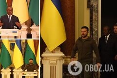 В Україну з візитом прибув президент Гвінеї-Бісау: побував в Ірпені та провів переговори із Зеленським. Фото